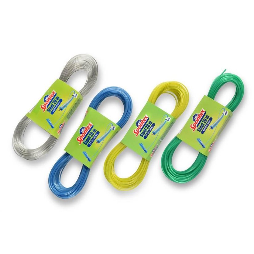Spontex šňůra na prádlo s ocelovým lankem 20 m