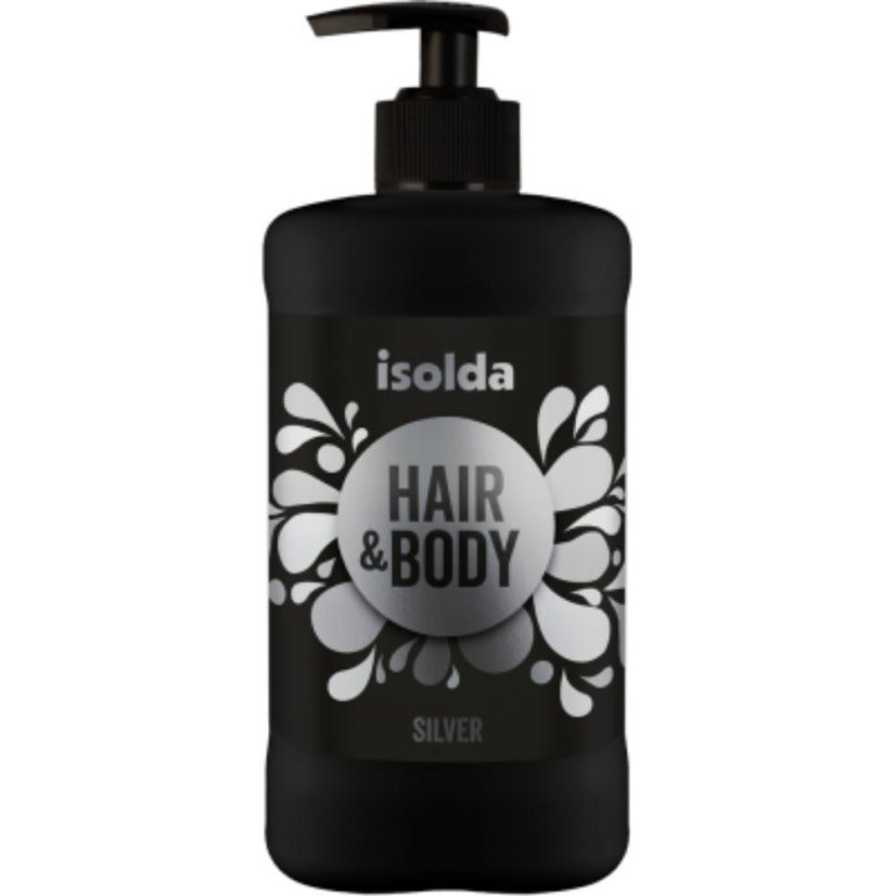Isolda šampon a sprchový gel Silver 400 ml
