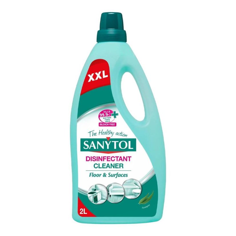 Sanytol univerzální čistič na podlahy, koncentrát 2 l, eukalyptus Sanytol univerzální čistič na podlahy, koncentrát 2 l, eukalyptus