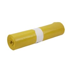 Pytel na odpadky 70 x 110 cm, 120 l, typ 60 (40 mic) 25 ks - žlutý