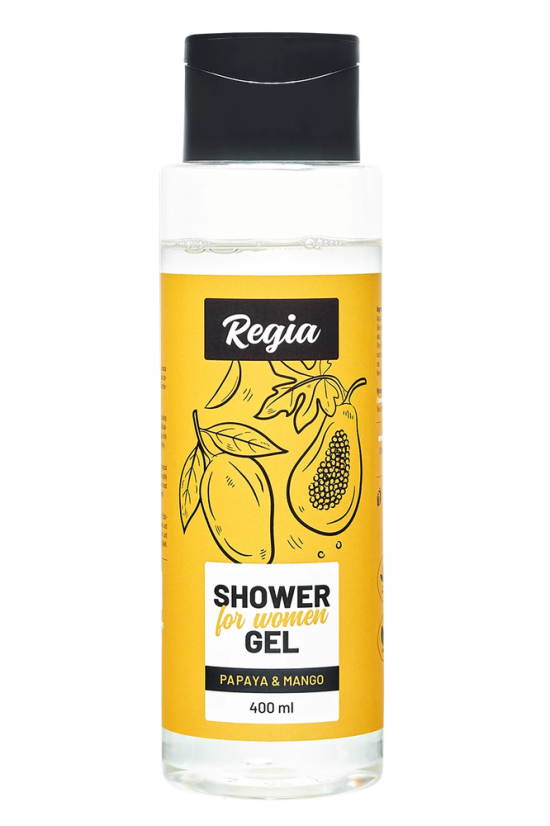 Sprchový gel Regia Papaya and Mango for women 400 ml