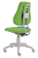 Alba dětská rostoucí židle Fuxo - S-line, modrá / zelená