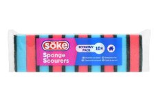 Söke houbička na nádobí 10 ks