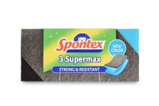 Spontex houbička Supermax profilovaná velká 3 ks