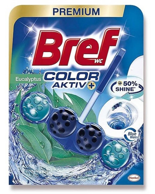 Bref WC Aktiv Eukalyptus 50 g kuličky