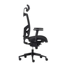 Alba kancelářská židle Game - černá, celosíť, synchro, 2GSS01