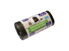 CXS pytel na odpadky 35 l/50 ks - černé se zavazovačkou