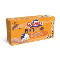 Spontex rukavice jednorázové Protect vel. L, 100 ks