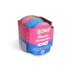 Söke drátěnka plastová 3ks