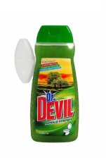 Dr.Devil WC gel 400 ml Apple + závěs