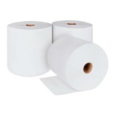 Ručník v roli průmyslový bílý, celulóza, 2-vrstvý, výška 26 cm, 240 m/ 2 ks