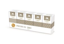 Kapesníčky papírové Premium 4-vrstvé/ 10 ks