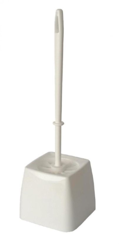 WC souprava štětka se stojánkem bílá