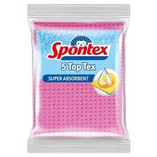 Spontex utěrka houbová Top Tex 5 ks