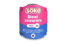 Söke drátěnka kovová 3 ks