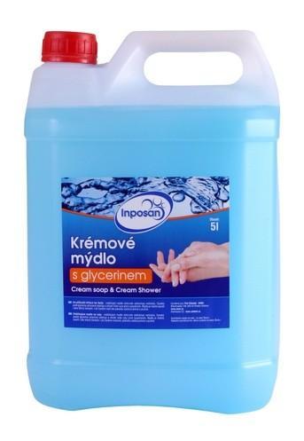 Inposan tekuté mýdlo modré s glycerinem 5 l Inposan tekuté mýdlo modré s glycerinem 5 l