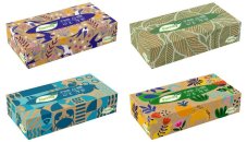 Kapesníčky papírové 2-vrstvé TENTO Family box 100 ks