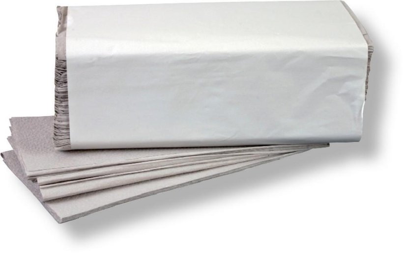 Ručník ZZ šedý 1-vrstvý 25 x 23 cm 220 ks / 20 bal Ručník ZZ šedý 1-vrstvý 25 x 23 cm 220 ks / 20 bal