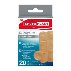 Nexcare náplast SPOFAPLAST 176 univerzální 20 ks mix