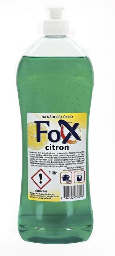 Fox na nádobí a úklid 1 l Fox na nádobí a úklid 1 l