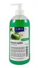 Mýdlo tekuté s perletí Vione s pumpičkou 500 ml zelené jablko