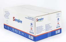 Ručník ZZ Sempre 2-vrstvý, celulóza 23 x 21 cm, 3000 ks (150 ks/ 20 bal.)