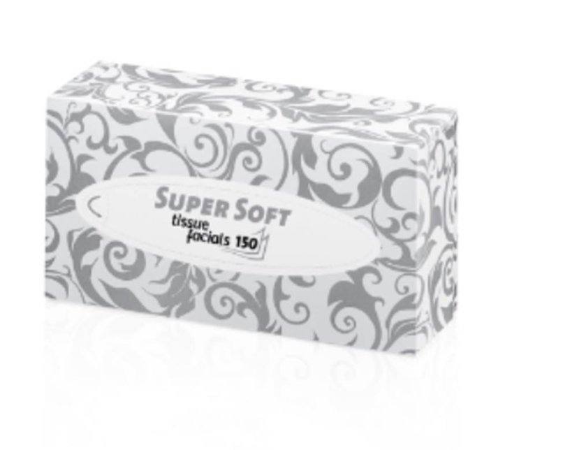 Kapesníčky papírové Super Soft 2 vrstvy, 150 ks