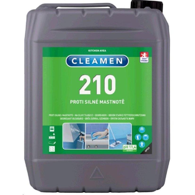 Cleamen 210 Proti silné mastnotě 5 l Cleamen 210 Proti silné mastnotě 5 l