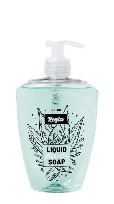 Mýdlo tekuté Regia Aloe zelené 500 ml