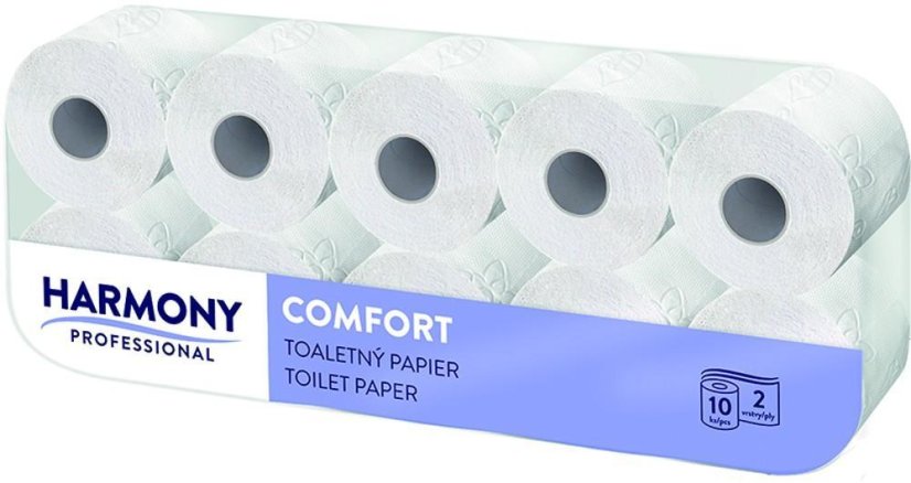 Harmony papír toaletní Professional 2-vrstvý recykl / 10 x 24 m