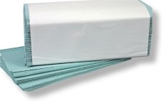 Ručník ZZ zelený 1-vrstvý 25 x 23 cm 220 ks / 20 bal