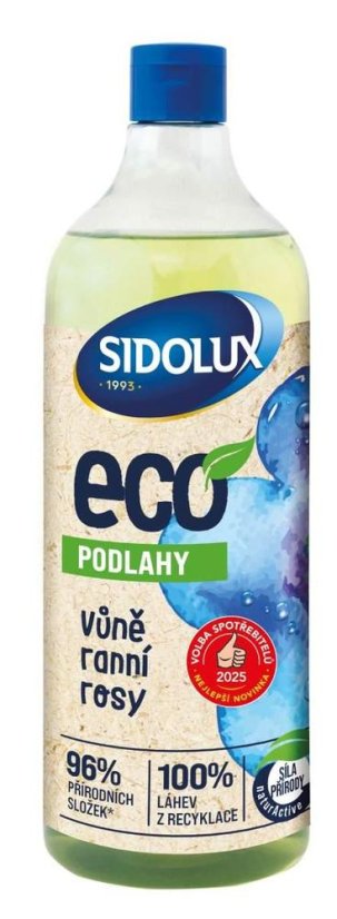 Sidolux ECO podlahy s vůní ranní rosy 1 l Sidolux ECO podlahy s vůní ranní rosy 1 l