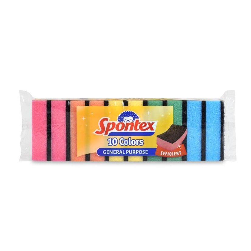Spontex houbičky Colors 10 ks