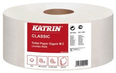 Katrin papír toaletní JUMBO 280 mm, 2-vrstvý, bílý / 6 ks