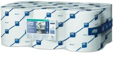 Tork ručník v roli se středovým odvíjením 1-vrstvý recykl, bílý návin 300m, 6 ks