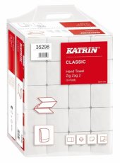 Katrin ručník ZZ Classic 2-vrstvý 23x23 cm 200 ks bílý