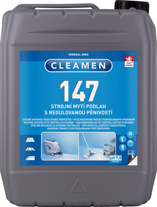 Cleamen 147 na podlahy s regulovanou pěnivostí 5 l