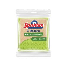 Spontex utěrka houbová Natura 3ks