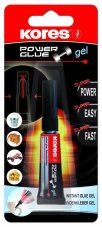 Lepidlo vteřinové Kores Power Glue gel 3 g