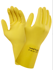 CXS rukavice ECONOHANDS PLUS, latexové, žluté vel. 7 (S)