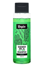 Šampon a sprchový gel Regia Africa for men 400 ml