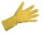 CXS rukavice ECONOHANDS PLUS, latexové, žluté vel. 7 (S)