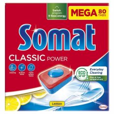 Somat Classic tablety do myčky 80 ks Mega Lemon
