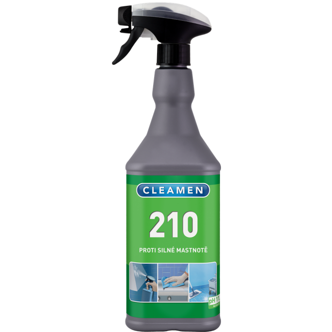 Cleamen 210 Proti silné mastnotě 1 l s rozprašovačem Cleamen 210 Proti silné mastnotě 1 l s rozprašovačem