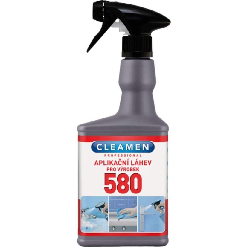 Cleamen 580 prázdná aplikační láhev 550 ml