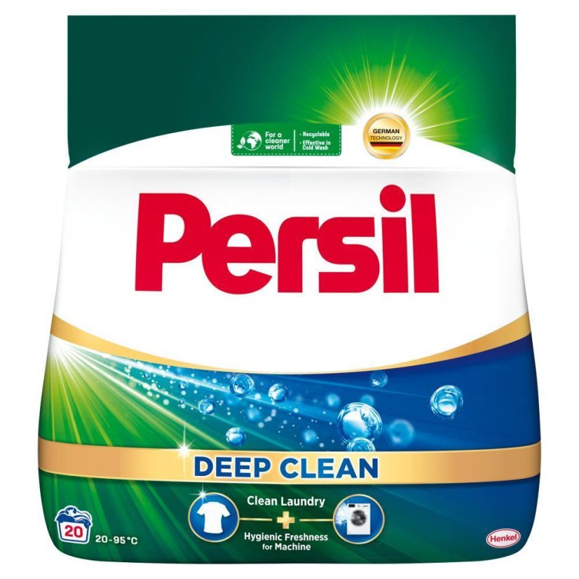 Prášek na praní Persil Deep Clean 1,1kg (20PD) bílé prádlo