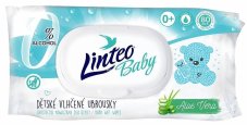Vlhčené ubrousky Linteo Baby s klipem / 80 ks