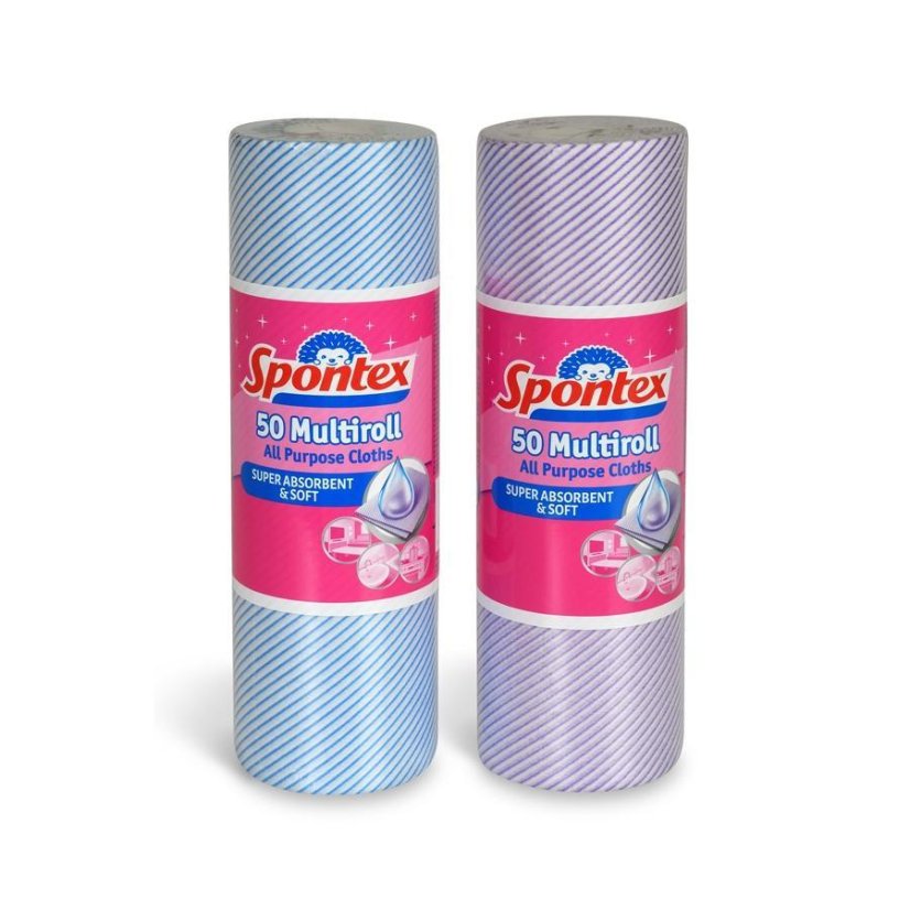 Spontex utěrka v roli Multiroll 50ks