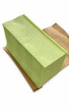 Ručník ZZ FINITO zelený, 2-vrstvý, celulóza 25 x 21 cm, 3000 ks (150 ks/ 20 bal.)