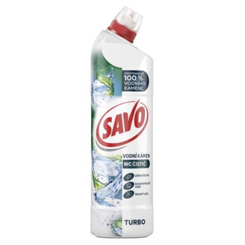 Savo WC gel Turbo na vodní kámen 700 ml Savo WC gel Turbo na vodní kámen 700 ml